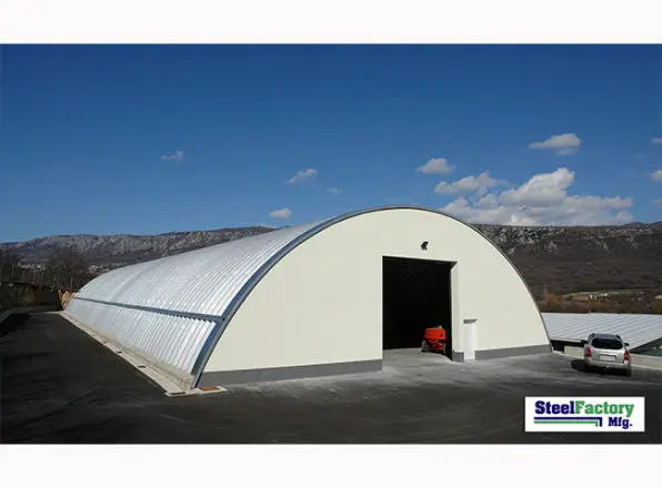 Metal Arch Quonset Buildings 